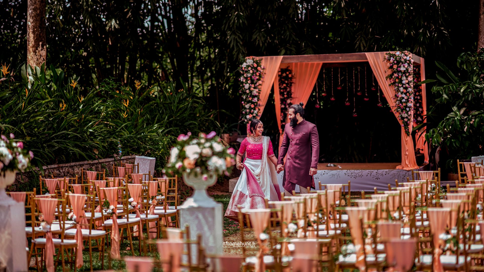 Kerala Hindu Engagement Photography